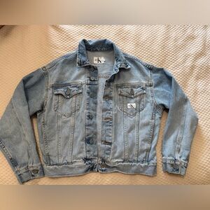 Calvin Klein Faded Blue Denim Jacket